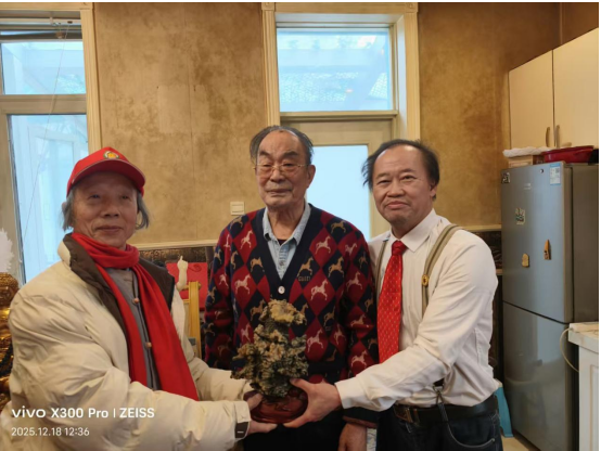 【诺贝尔奖孵化中心会客厅】-【中促会诺奖孵化专委会彭宏钟主任一行看望世界顶级科学家渠玉芝教授】 中促会诺奖孵化专委会